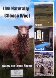 Poster for Prince Charles's Campaign for Wool. 