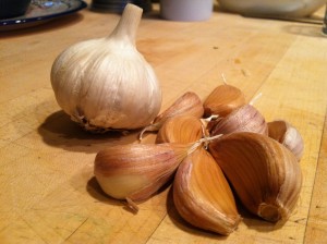 Spanish Roja garlic 