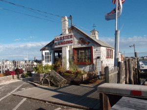 Lobster Landing in Clinton, CT--photo copyright Anne Underwood Enslow