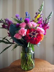 My arrangement from the front--photo copyright Anne Underwood Enslow