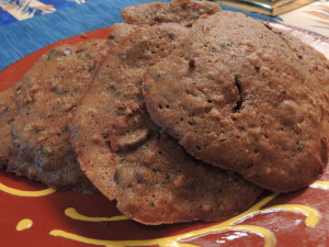 Kale chocolate chip cookies--photo copyright Anne Underwood Enslow